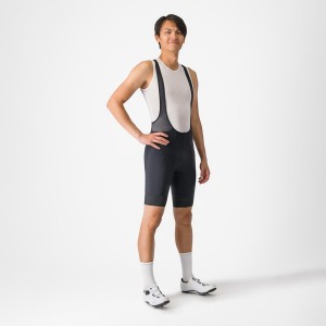 Black Men Castelli ENTRATA 2 Bib Shorts | 108237-LCW