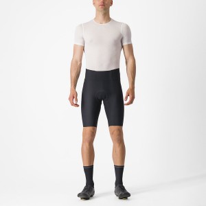 Black Men Castelli ESPRESSO Shorts | 729306-BOQ