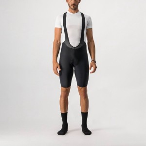 Black Men Castelli NANO FLEX PRO RACE Bib Shorts | 307418-AXL