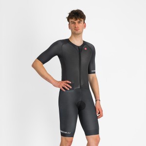 Black Men Castelli SANREMO BTW Speedsuits | 917364-VAF