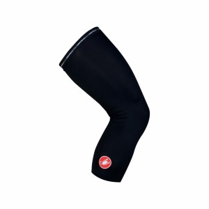 Black Men Castelli UPF 50+ LIGHT KNEE SLEEVES Leg Warmer | 827143-MAB