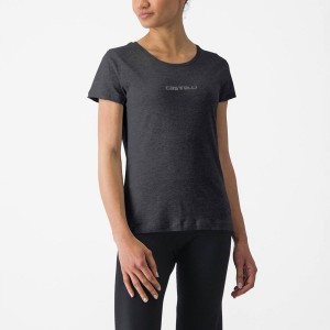 Black Women Castelli CASTELLI CLASSICO W TEE Casual | 386072-TQO