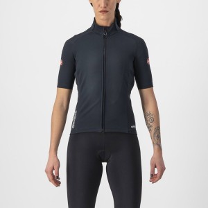 Black Women Castelli PERFETTO RoS 2W WIND Jackets | 235907-TWV