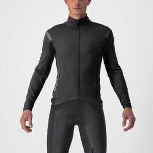 Black / Black Men Castelli PERFETTO RoS 2 Jackets | 148306-WQF