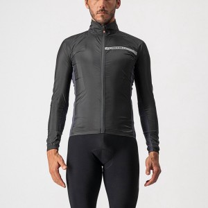 Black / Dark Grey Men Castelli SQUADRA STRETCH Protection | 107843-IXB