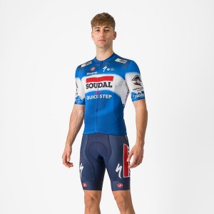 Blue Men Castelli COMPETIZIONE Bib Shorts | 245801-EWY