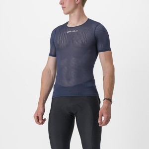 Blue Men Castelli PRO MESH 2.0 SHORT SLEEVE Base Layer | 510682-GST