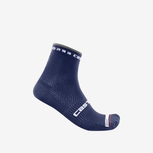 Blue Men Castelli ROSSO CORSA PRO 9 Socks | 864301-SZA