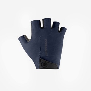 Blue Women Castelli PREMIO W Gloves | 952608-UCK