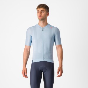 Blue / Blue Men Castelli ESPRESSO Jersey | 183429-XDS