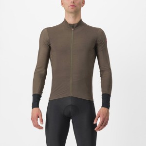 Brown Men Castelli FLIGHT AIR Jersey | 740529-RDM