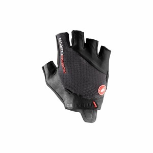 Dark Grey Men Castelli ROSSO CORSA PRO V Gloves | 385214-HMC