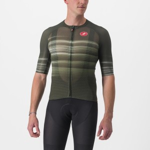 Deep Green Men Castelli CLIMBER'S 3.0 SL2 Jersey | 607495-EVQ