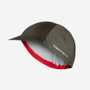 Deep Green Men Castelli ROSSO CORSA 2 Cap | 970185-SUT