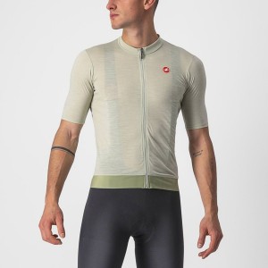 Green Men Castelli ESSENZA Jersey | 869502-GFT