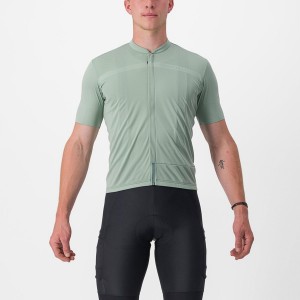 Green Men Castelli UNLIMITED ALLROAD Jersey | 734612-LDH