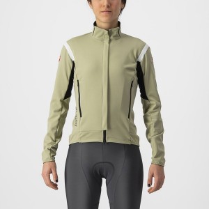 Green Women Castelli PERFETTO RoS 2 W Jackets | 873205-TIH