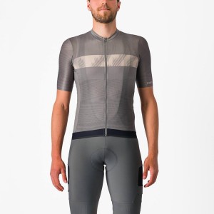 Grey Men Castelli UNLIMITED ENDURANCE Jersey | 497601-JAV