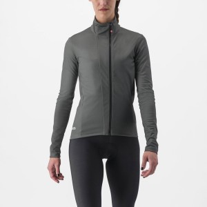 Grey Women Castelli TRANSITION 2 W Jackets | 641059-MWQ