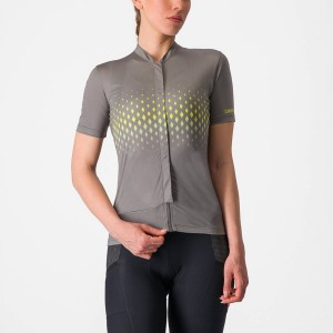 Grey Women Castelli UNLIMITED SENTIERO 3 Jersey | 063295-ZVP