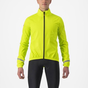 Light Green Men Castelli EMERGENCY 2 RAIN Protection | 053729-GKN