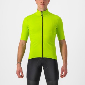 Light Green Men Castelli PERFETTO RoS 2 WIND Jackets | 967852-TFX