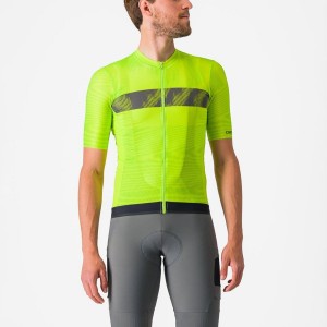 Light Green / Dark Grey Men Castelli UNLIMITED ENDURANCE Jersey | 579163-FOM