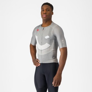 Multicolor Grey Men Castelli R-A/D Jersey | 091837-VAT