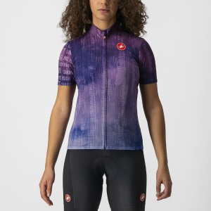 Multicolor Women Castelli RIDE WITH REGGIE Jersey | 137029-FUQ