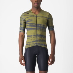 Olive Men Castelli UNLIMITED PRO Jersey | 946305-WEM