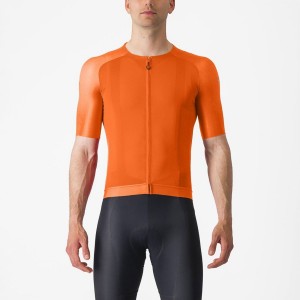 Orange Men Castelli AERO RACE 7.0 Jersey | 391268-PUE