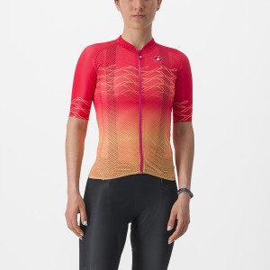 Orange Women Castelli CLIMBER'S 2.0 W Jersey | 529374-ZJG