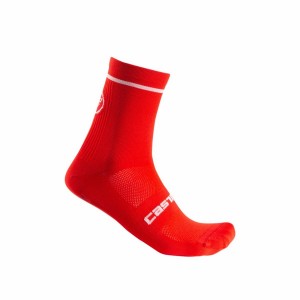 Red Men Castelli ENTRATA 13 Socks | 263784-CGS