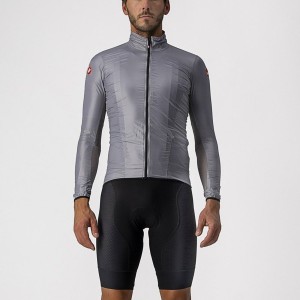 Silver Grey Men Castelli ARIA SHELL Protection | 420763-OAI