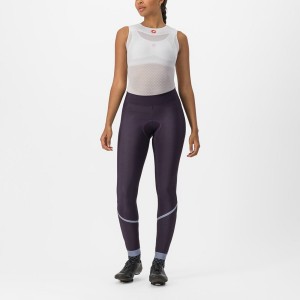 Silver Women Castelli VELOCISSIMA THERMAL Leggings | 164570-EMF