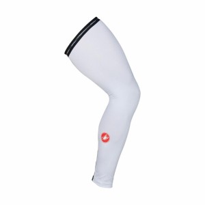 White Men Castelli UPF 50 + LIGHT LEG SLEEVES Leg Warmer | 294765-VDE