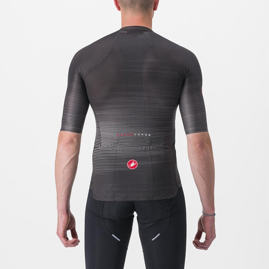 Black Men Castelli AERO RACE 6.0 Jersey | 935026-TXI