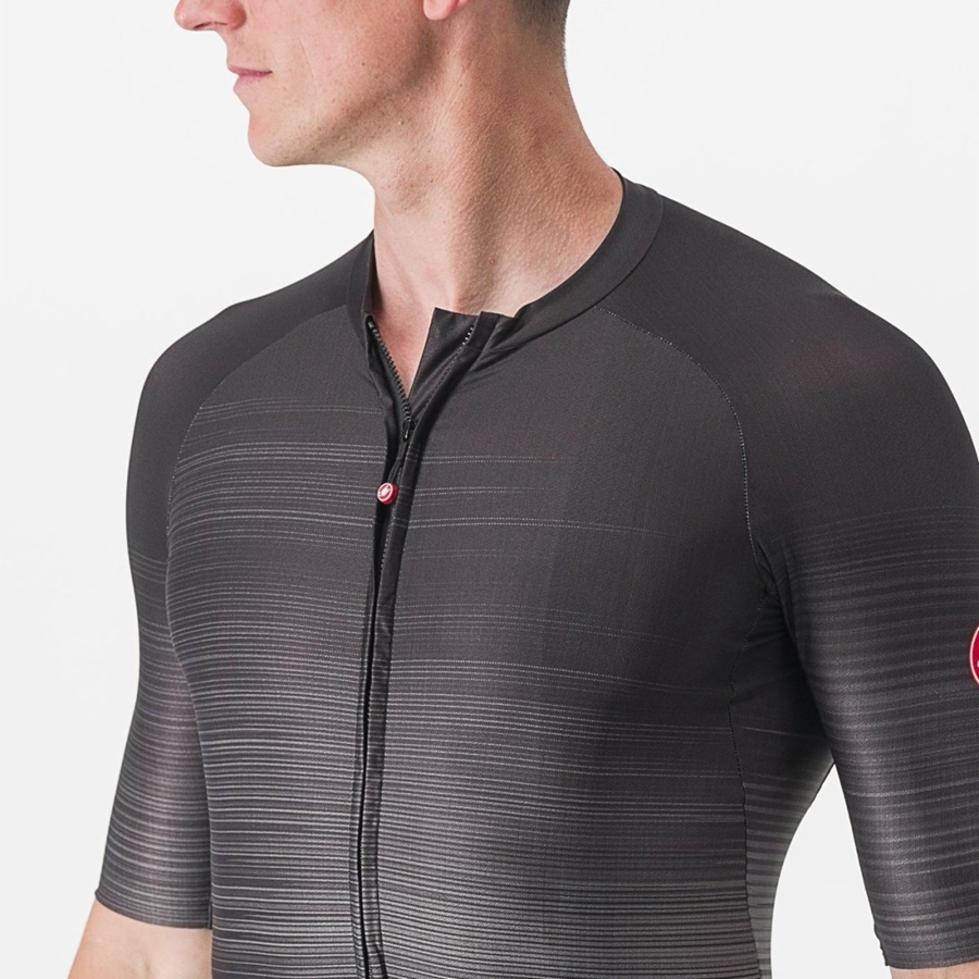 Black Men Castelli AERO RACE 6.0 Jersey | 935026-TXI