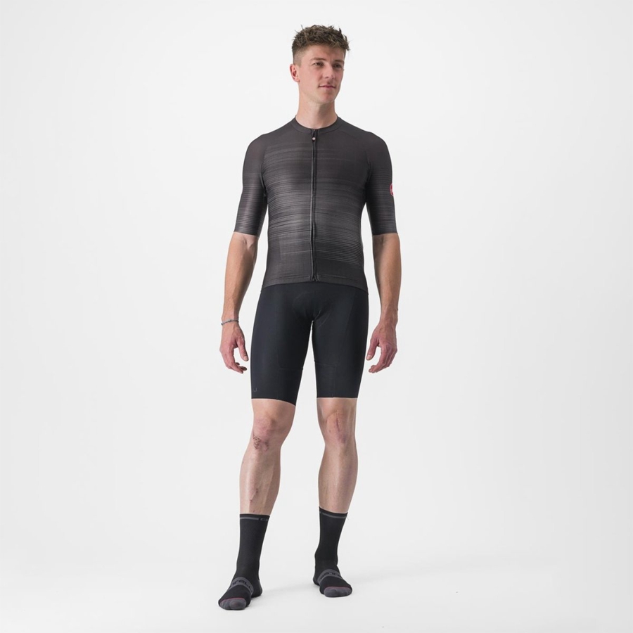 Black Men Castelli AERO RACE 6.0 Jersey | 935026-TXI