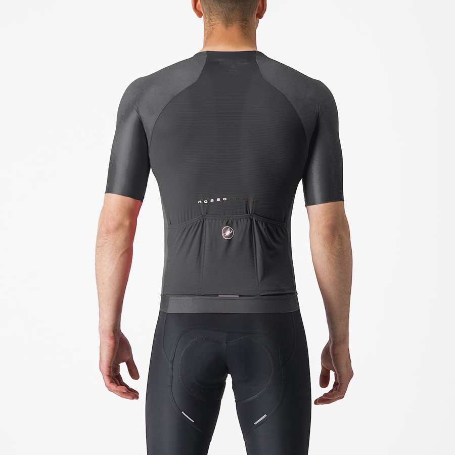 Black Men Castelli AERO RACE 7.0 Jersey | 168207-UVJ