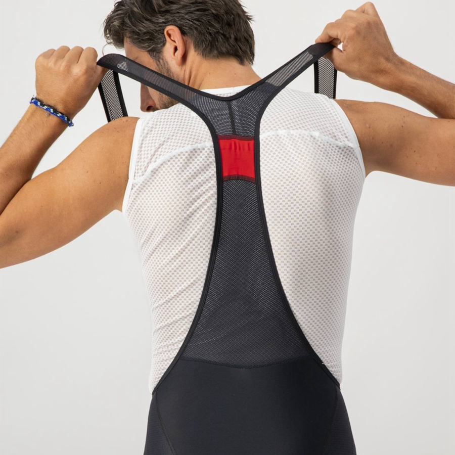 Black Men Castelli COMPETIZIONE Bib Shorts | 275139-XCS