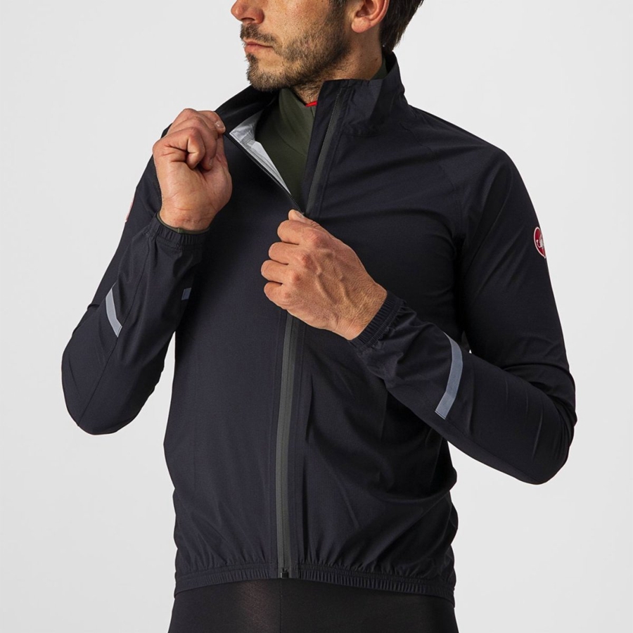 Black Men Castelli EMERGENCY 2 RAIN Protection | 059318-ZEJ