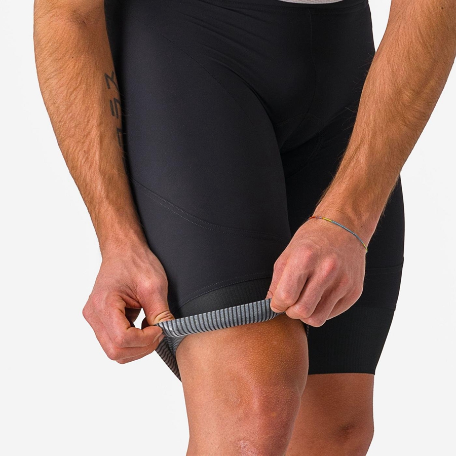 Black Men Castelli ENDURANCE 3 Shorts | 015467-QBR