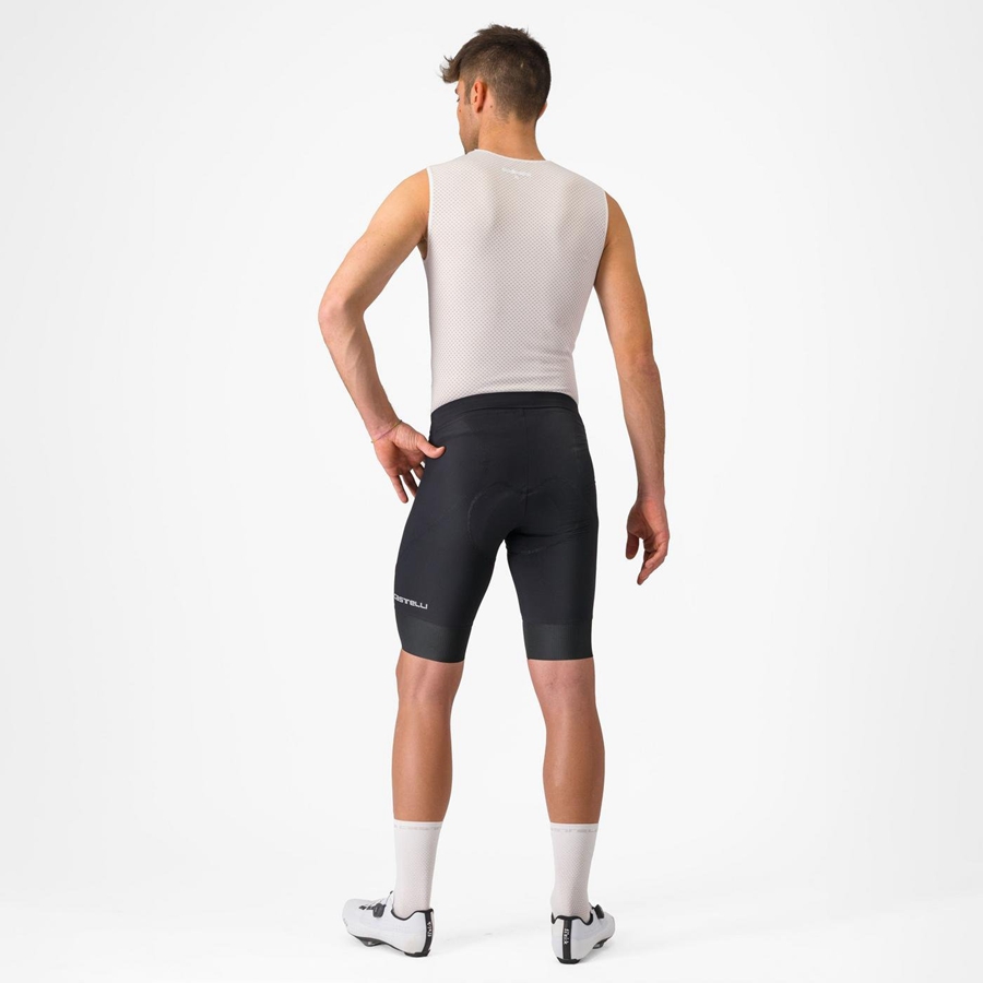 Black Men Castelli ENDURANCE 3 Shorts | 015467-QBR