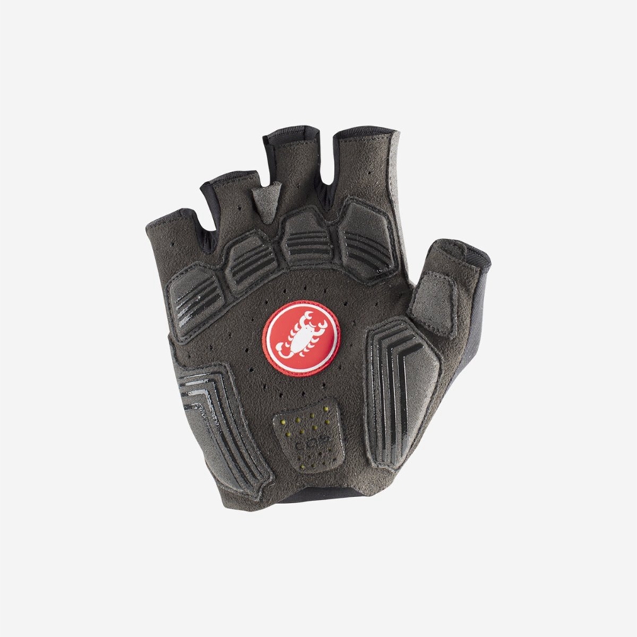 Black Men Castelli ENDURANCE Gloves | 420391-XCA