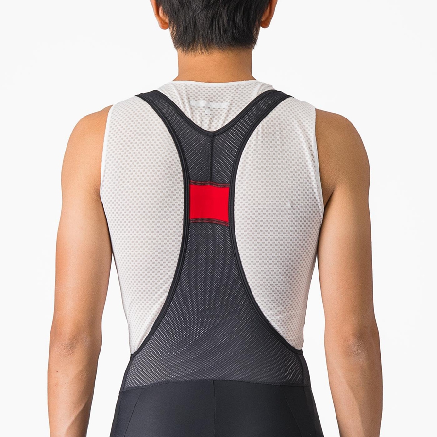 Black Men Castelli ENTRATA 2 Bib Shorts | 108237-LCW