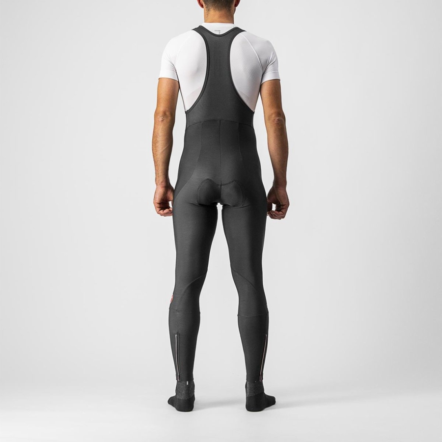 Black Men Castelli ENTRATA Bib Tights | 492870-MCD