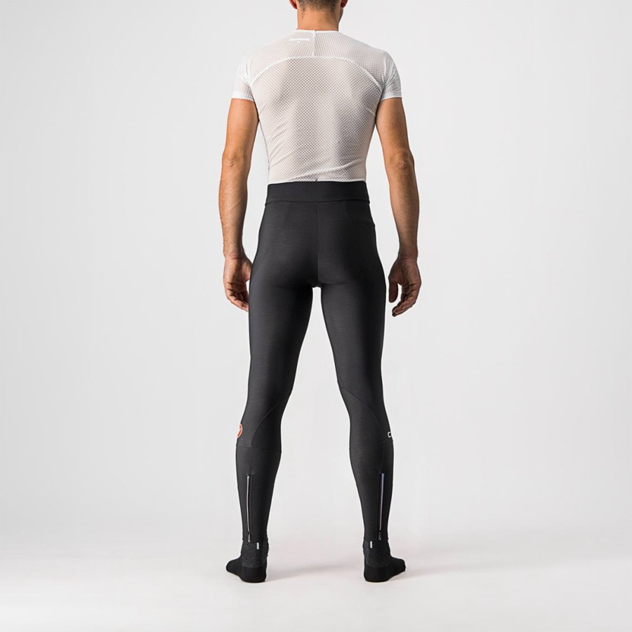 Black Men Castelli ENTRATA NO PAD Leggings | 623548-MFY