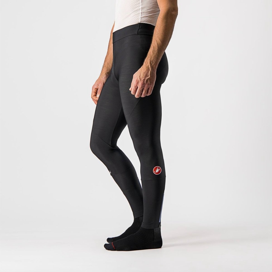 Black Men Castelli ENTRATA NO PAD Leggings | 623548-MFY