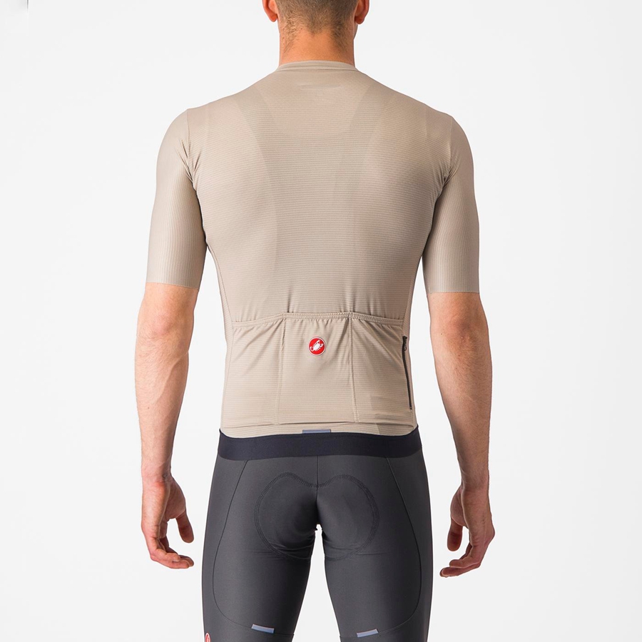 Black Men Castelli ESPRESSO Jersey | 806394-AZR